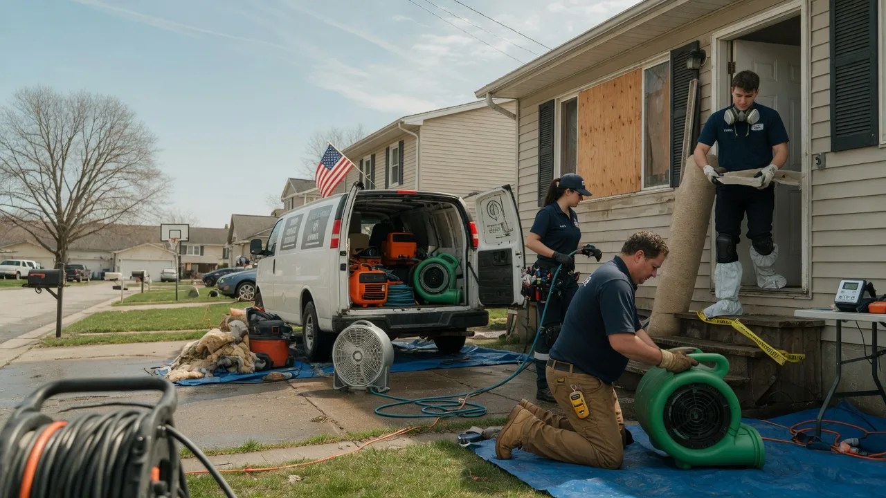 Water Damage Restoration in Gleason, TN near me